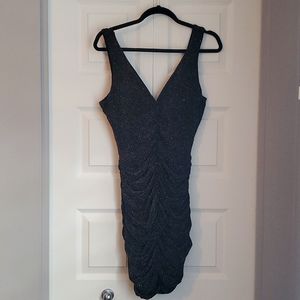 Black Sparkle Cocktail Dress